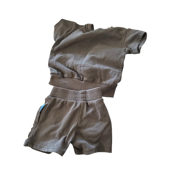 Disney Gray Kids Matching Set with Cartoon Characters - Picture 2 of 4